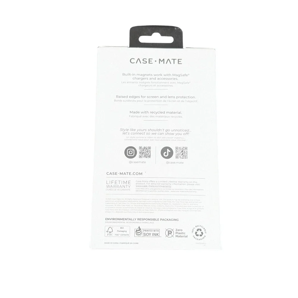 Aa5U Case-Mate BLOX Case w/‎ Magsafe for iPhone 16 Pro - Neon Watermelon Used